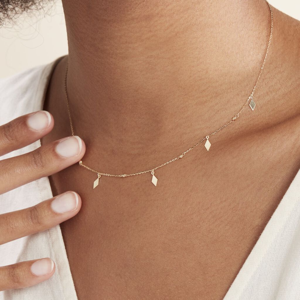 Collier Eleonora Or Jaune