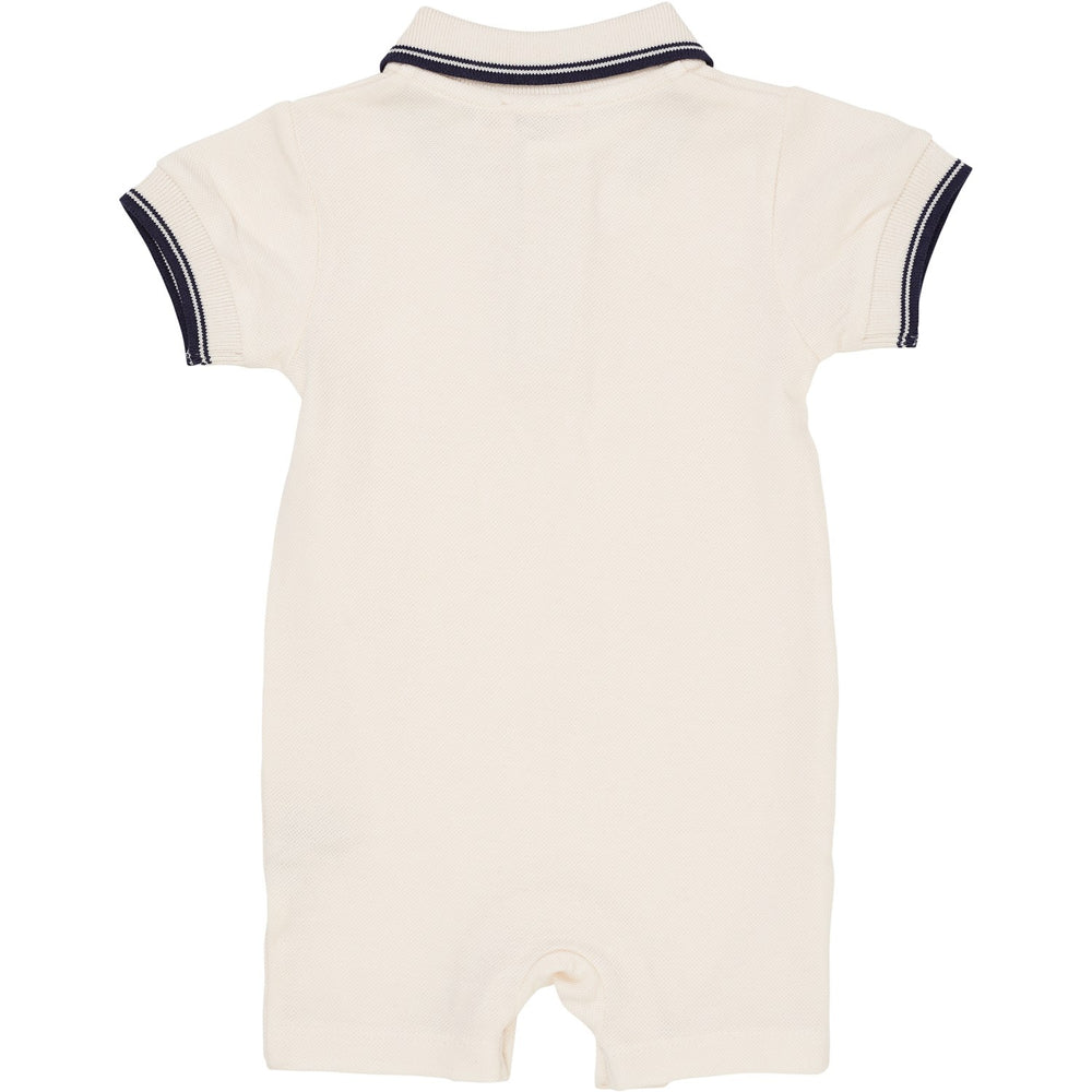 Køb COPENHAGEN COLORS Cream Comb. Pique Polo Romper