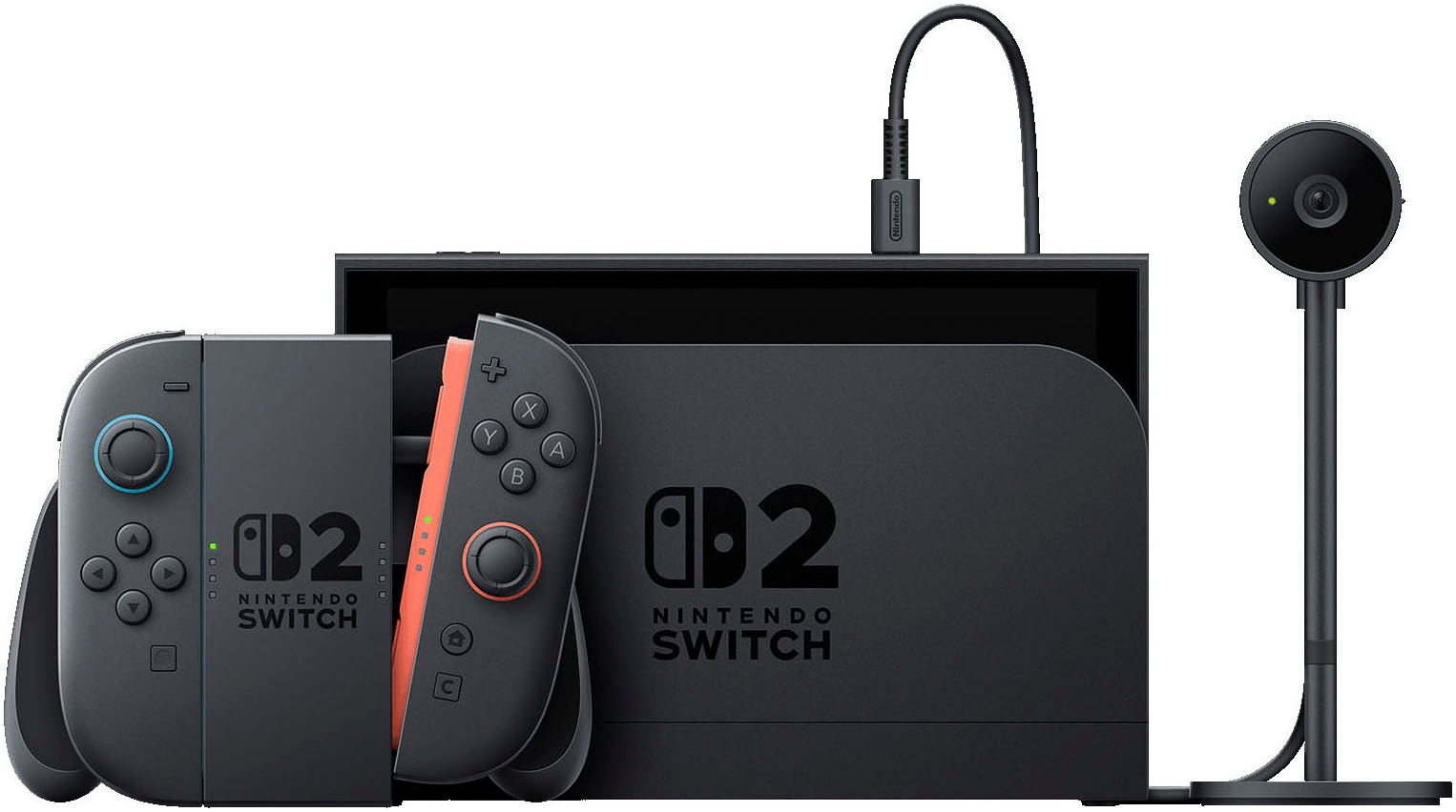 Nintendo Switch 2 Spielekonsole »Switch 2 (Mario Kart World Bundle) + Mario Party Jamboree + Kamera« 256 GB Switch 2 (Mario Kart World Bundle) + Mario Party Jamboree + Kamera