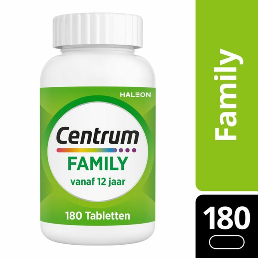 2x Centrum Family Multivitaminen180 tabletten
