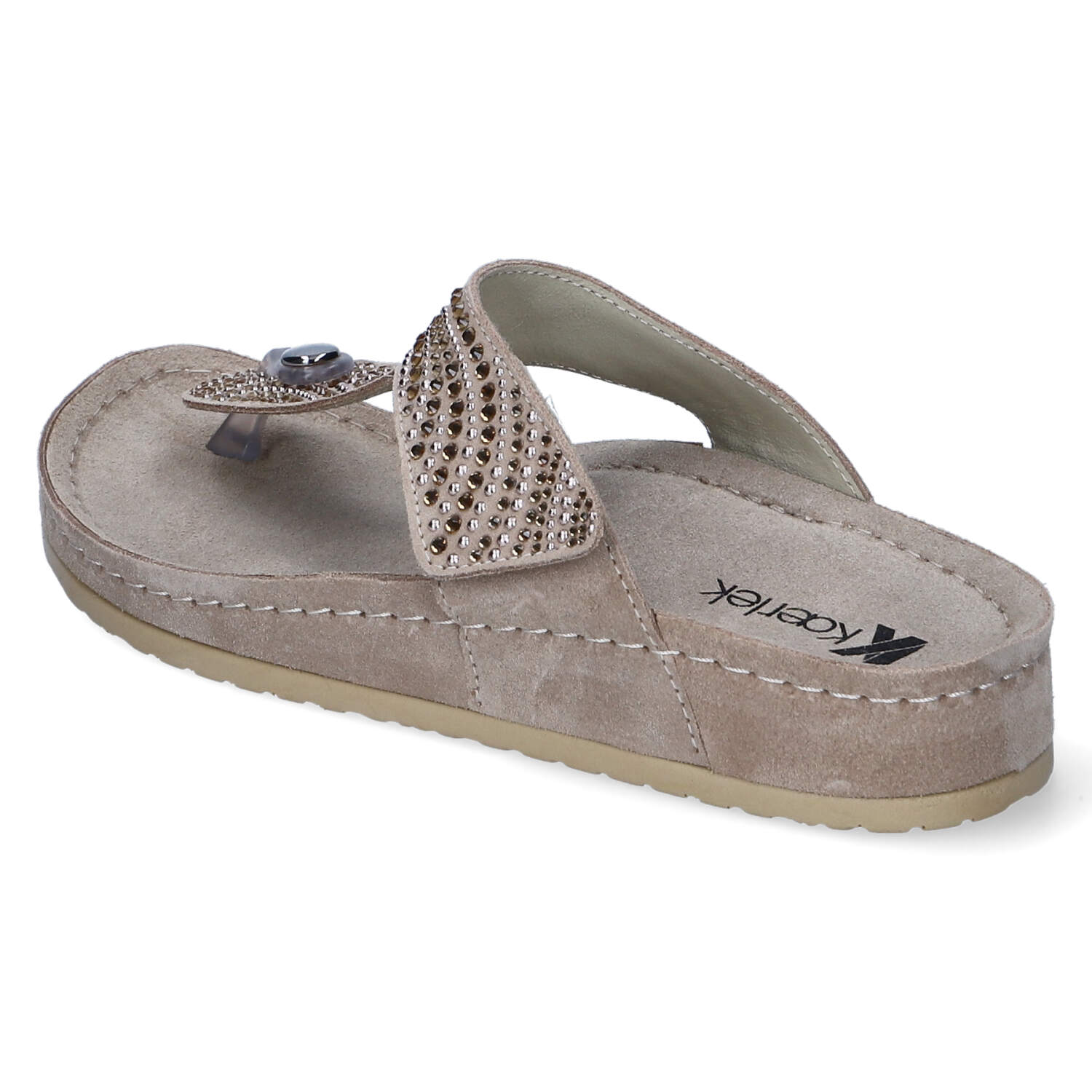 Kaerlek Zehentrenner - cappuccino beige