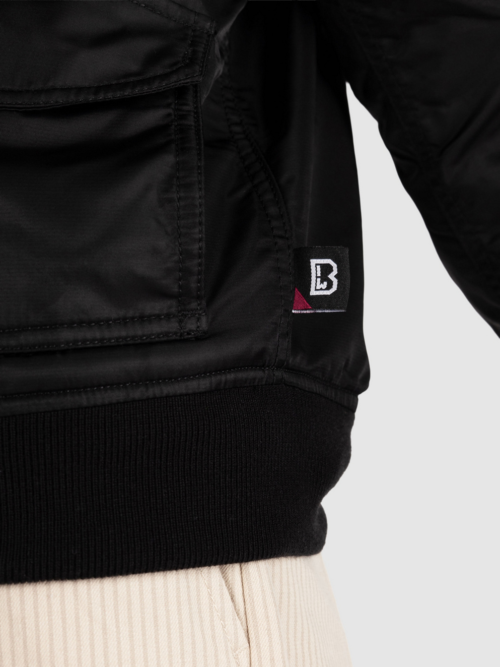 Urban Classics Brandit Sherpa Jacket black
