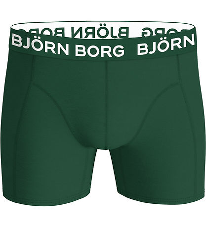 Björn Borg Boxershorts - 3er-Pack - Schwarz/Grün