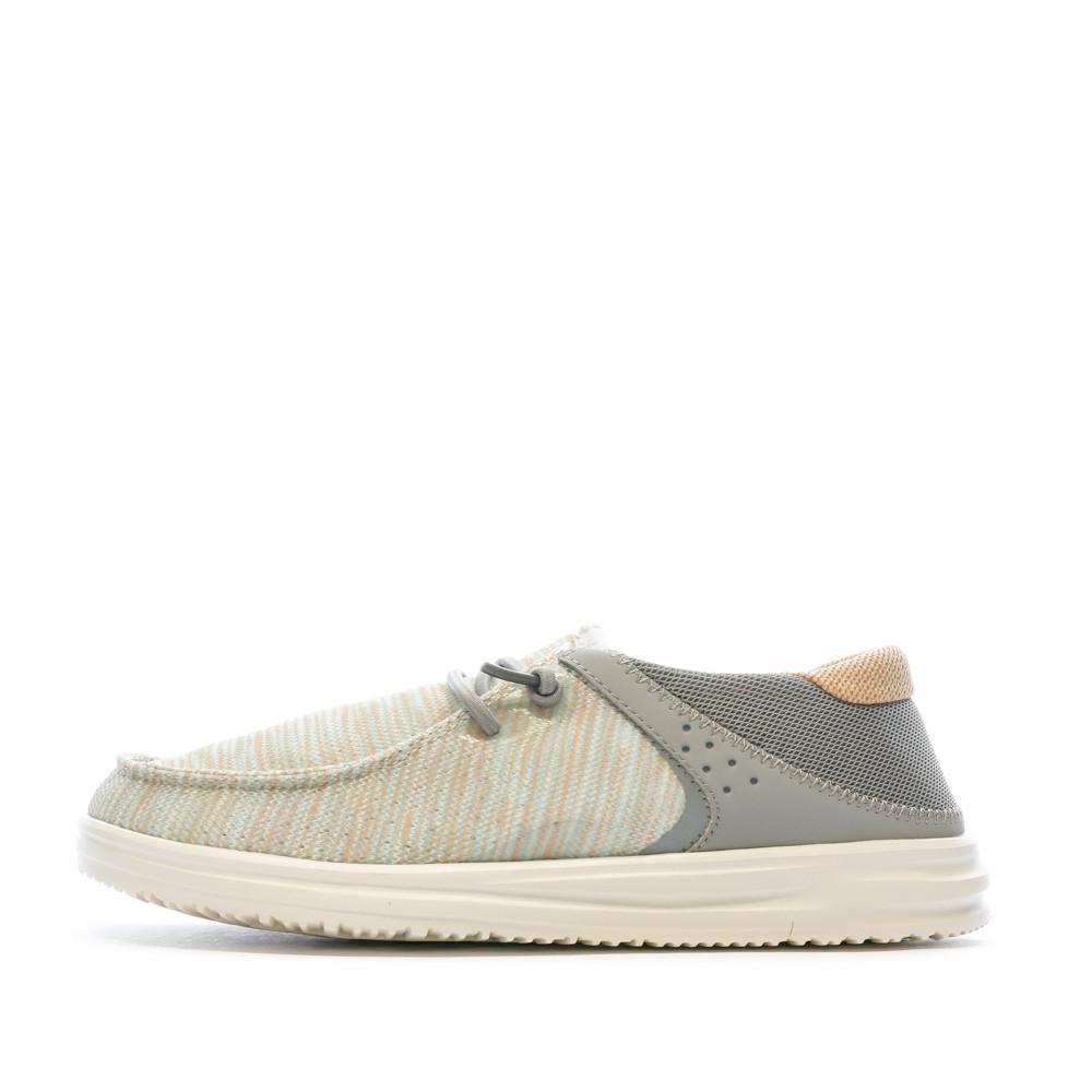 Hey Dude Chaussures Grises Bleutés Femme Hey Dude Wendy