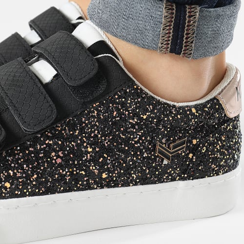 Baskets Femme Toundra 63152 Noir Glitter