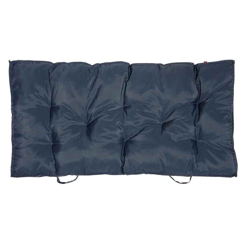 Coussin salon palette polyester gris 120x60cm