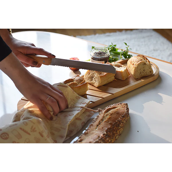 Planche à pain en bambou 50 cm Pebbly
