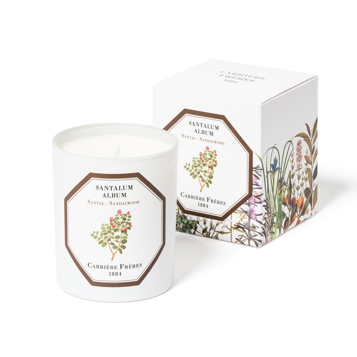 CARRIÈRE FRÈRES Santal - Santalum Album Bougie Parfumée