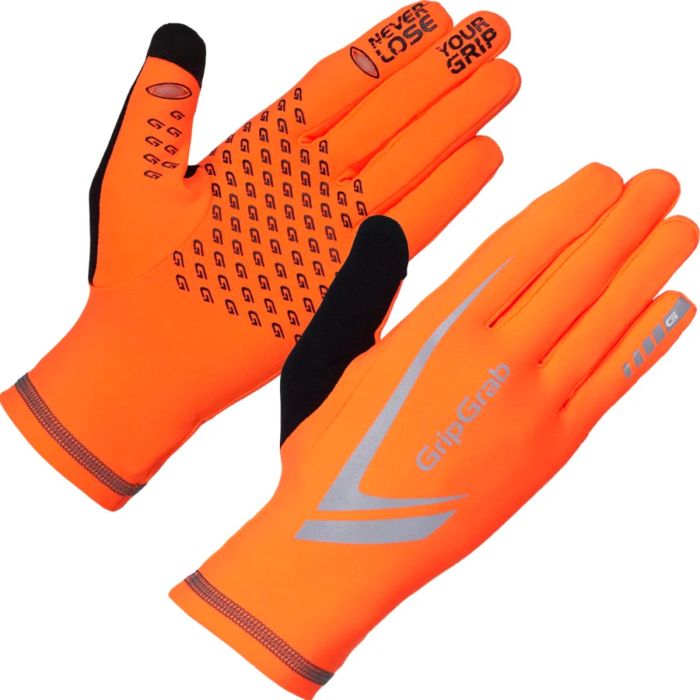 GripGrab Unisex Handsker Running Expert Hi-Vis Winter Glove Orange
