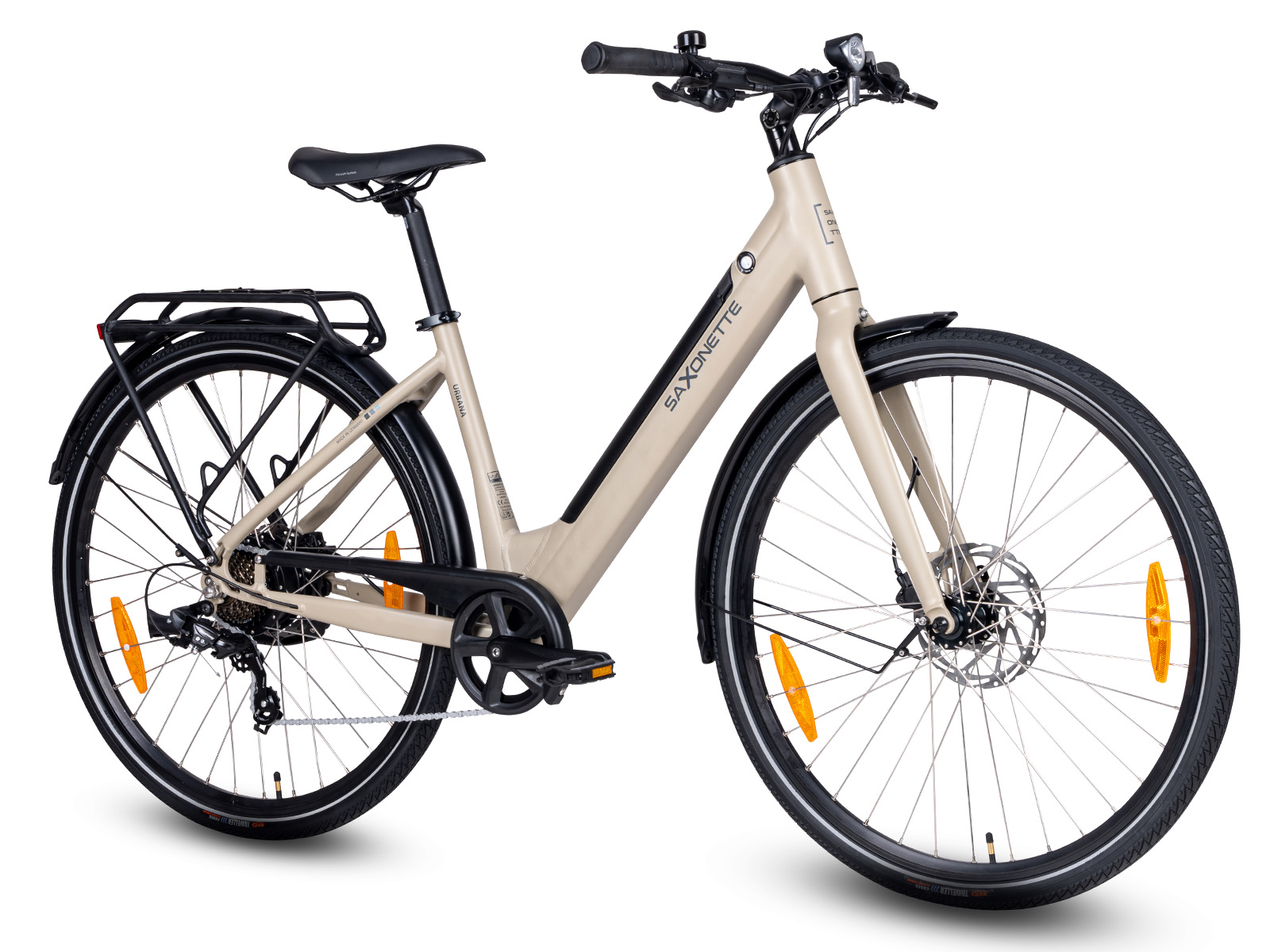 Saxonette Urbana  7 sp 11.6 Ah dames ebike - Creme