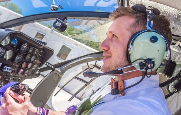 Hochzeits-Rundflug ab Trebbin als Geschenk
