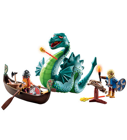 Playmobil - Wikinger mit Seeungeheuer - 71830 - 40 Teile
