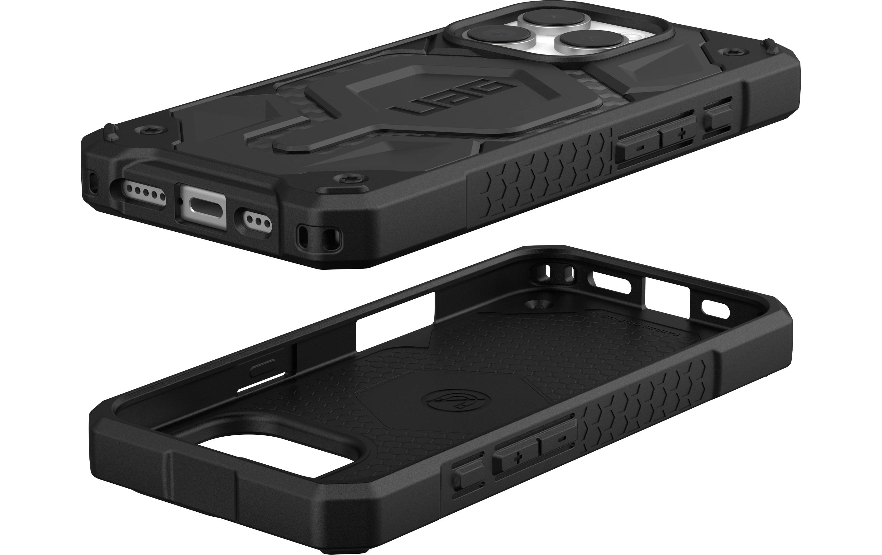Back Cover Monarch iPhone 16 Pro Carbon FiberSchutzhülle für das Apple iPhone 16 Pro
