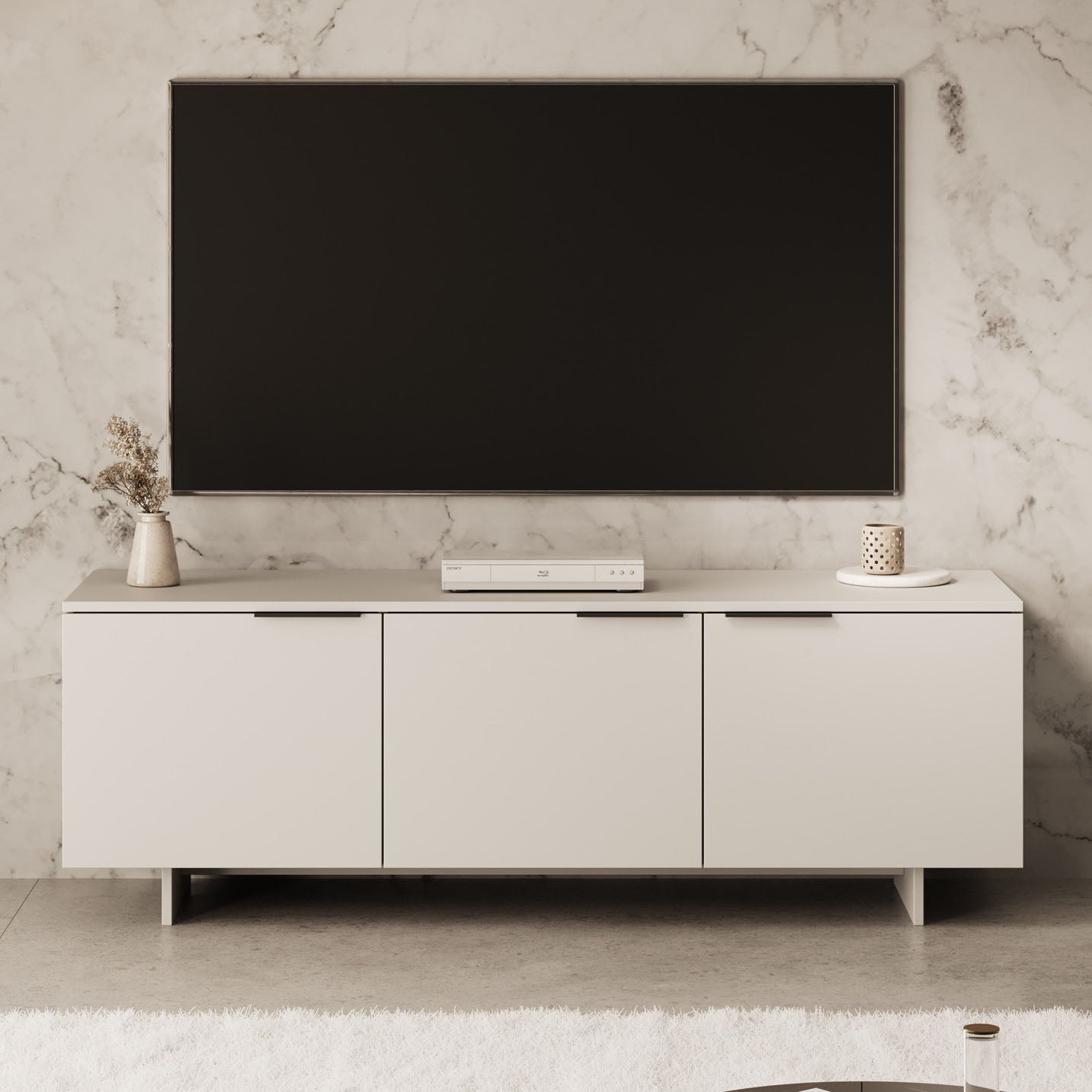 Ankara - TV-Meubel - Beige - 150 cm