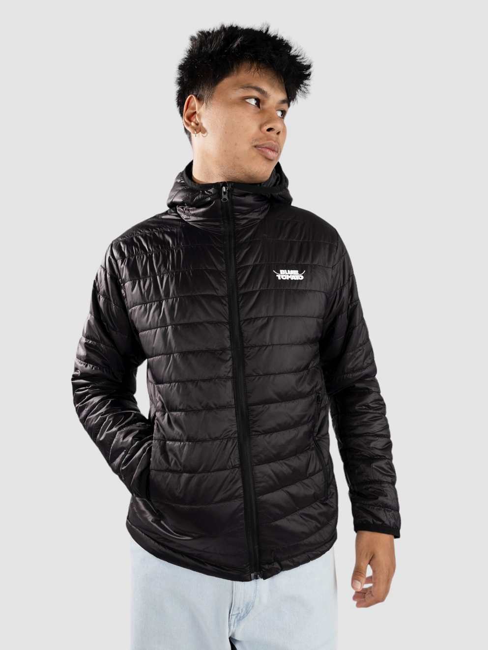 Blue Tomato Thin Puff Jacket black