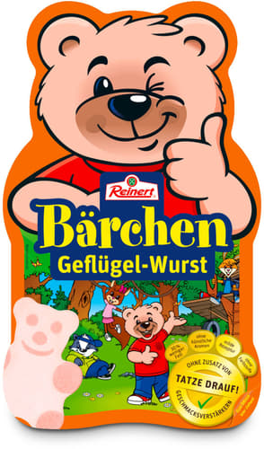 Reinert Bärchen Geflügel-Wurst