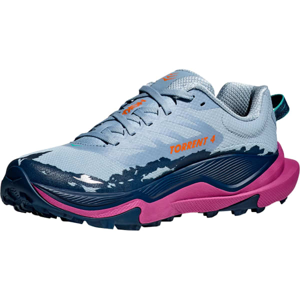 Chaussure trail HOKA ONE ONE TORRENT 4 W DRIZZLE / FUCHSIA