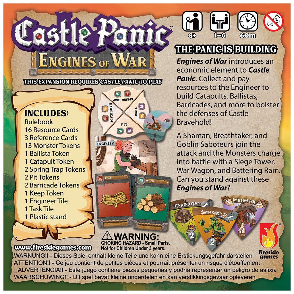 Castle Panic Second Edition - Engines of War
