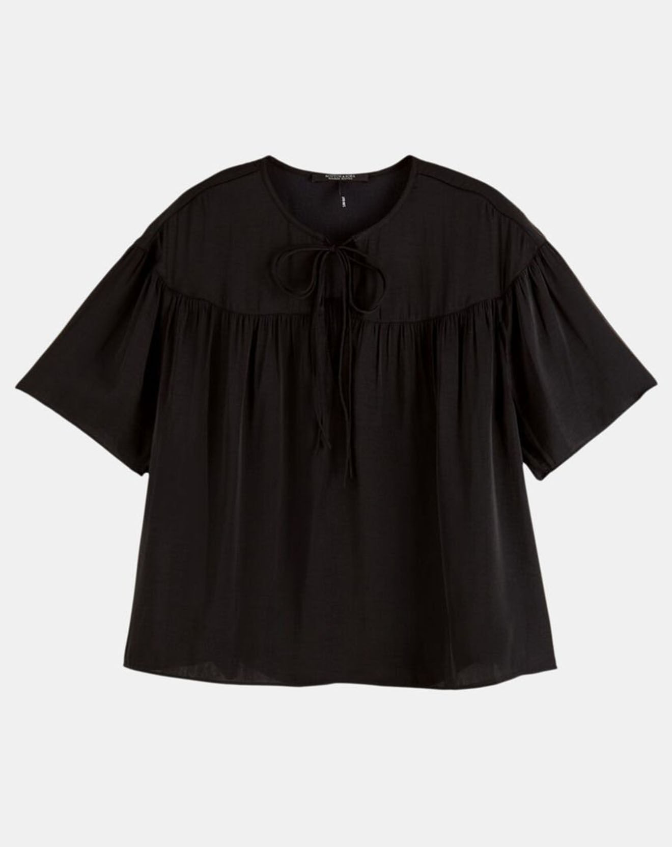 Scotch & Soda Blouse Lacet noire