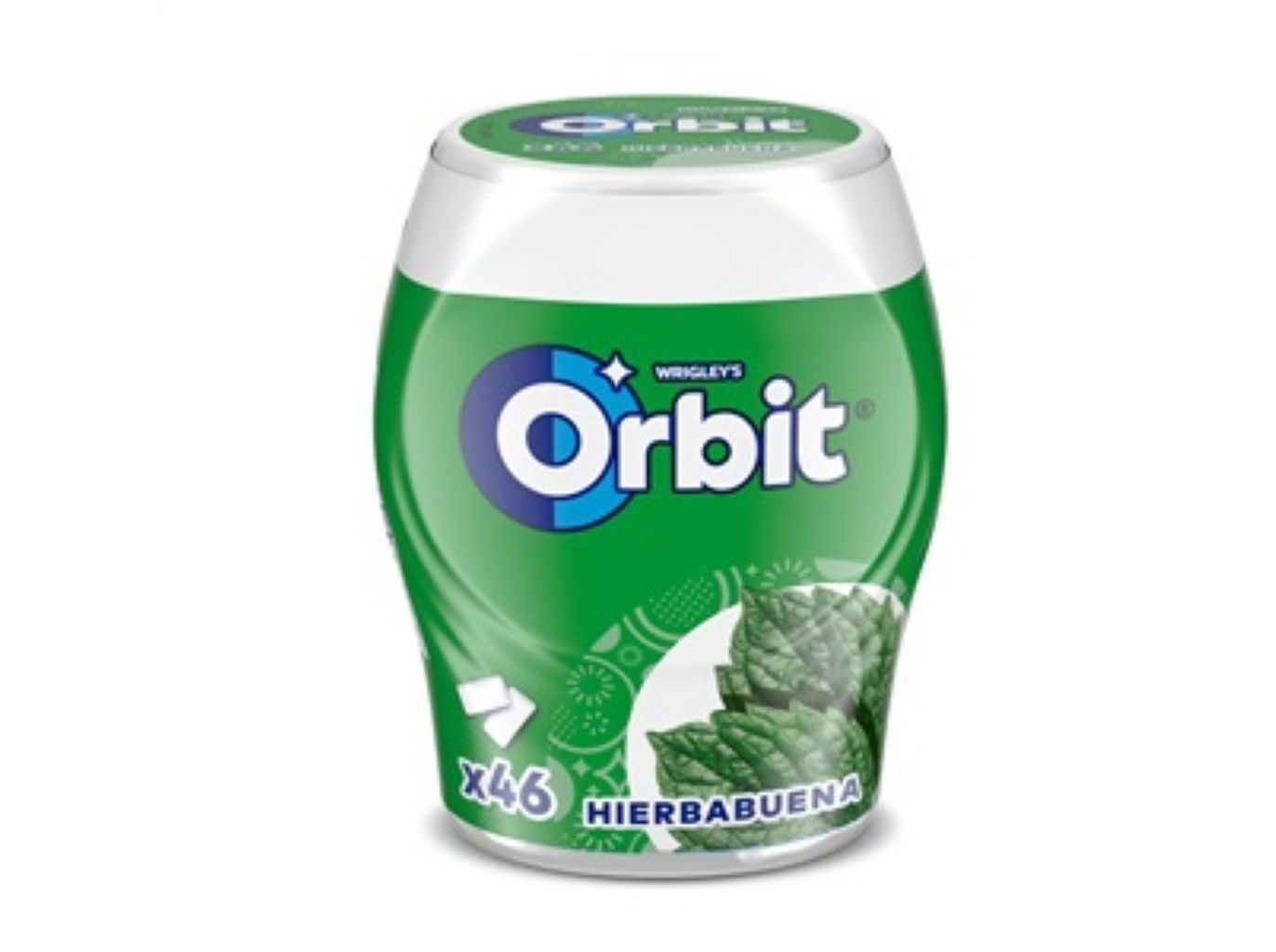 PASTILHAS SEM ACUCAR ORBIT HORTELÃ 64 G
