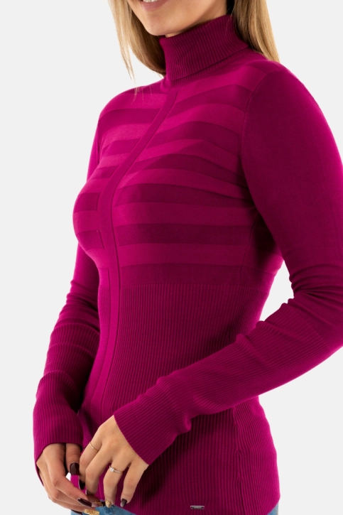 Pull leger morgan mentos rose fonce