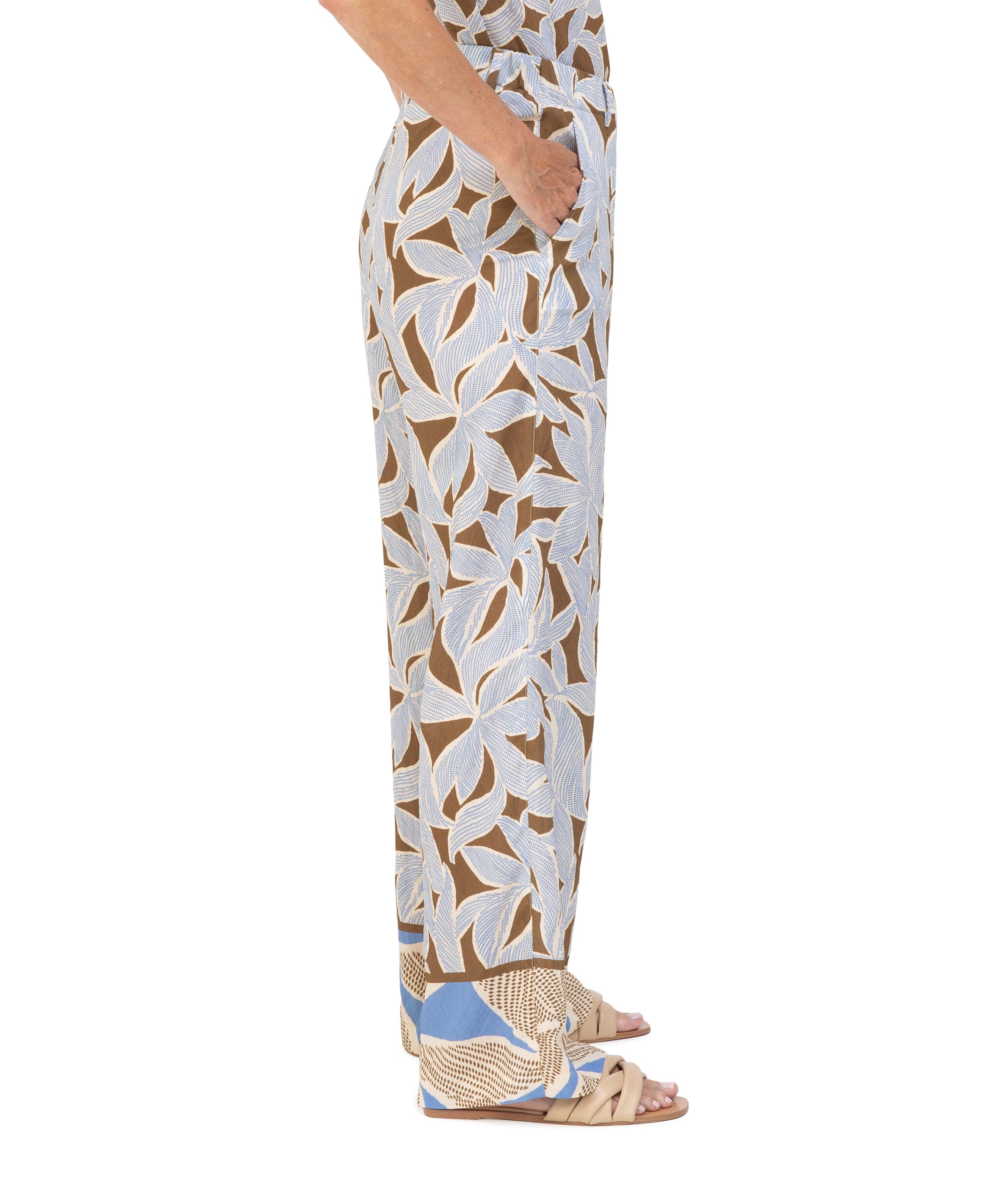 Bianca PARIGI dames broek bruin