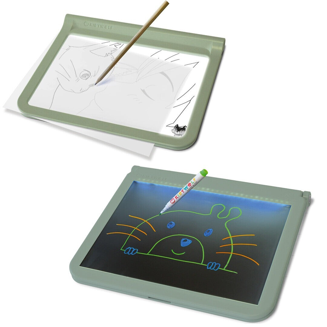 Kidywolf kidydraw pro tweezijdig tekenbord