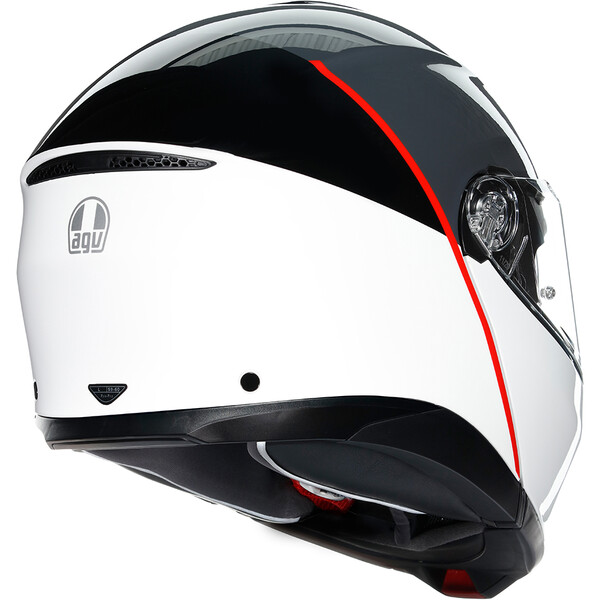 AGV - Casque Tourmodular Balance Blanc / Gris / Rouge