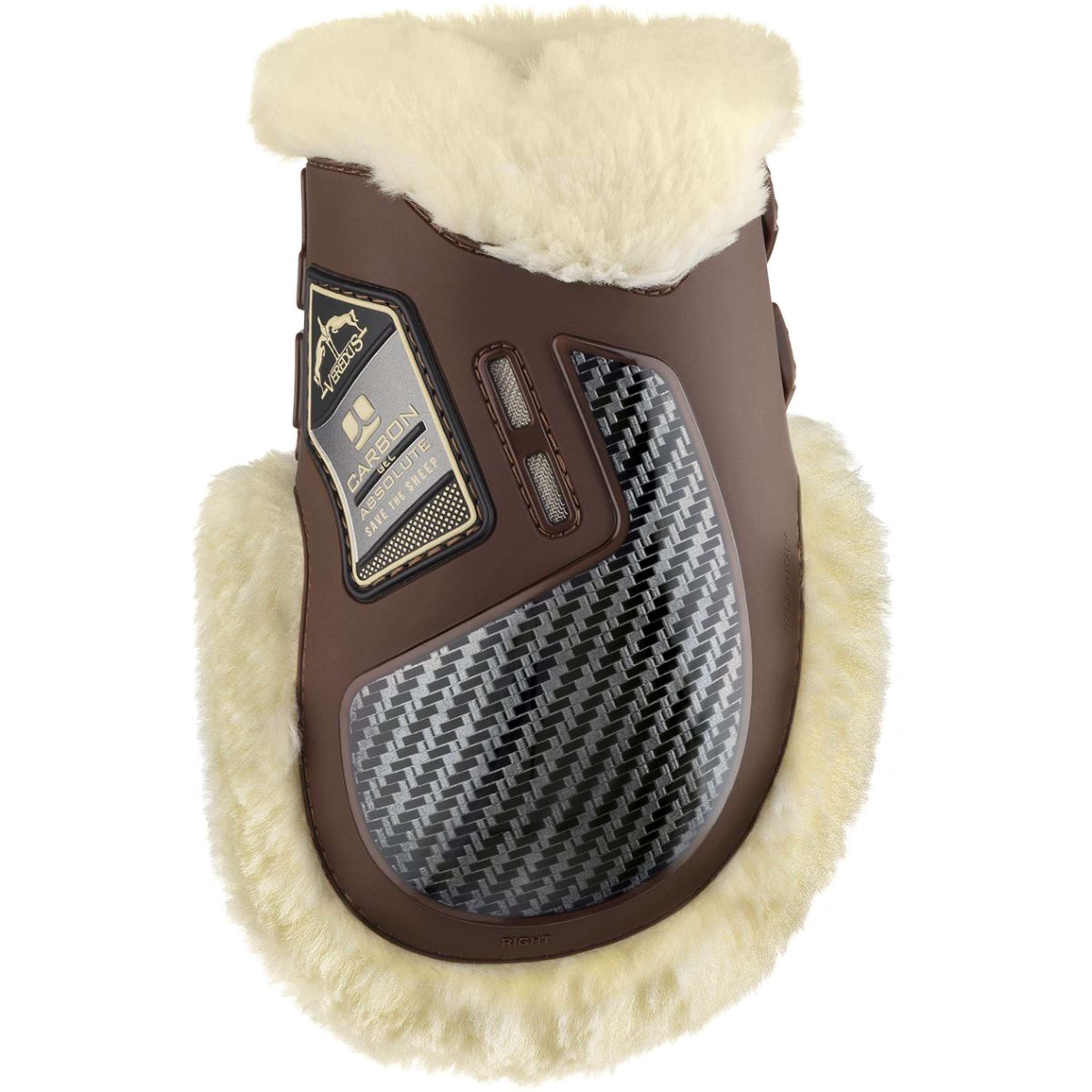 Veredus Strijklappen Carbon Gel Absolute Save the Sheep Rear Bruin