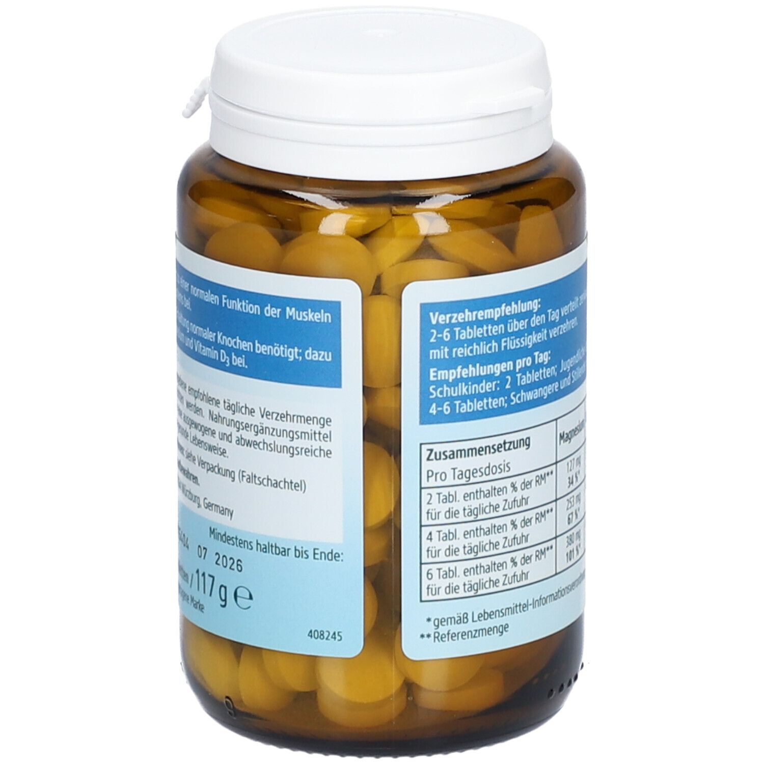 Kneipp® Magnesium + Calcium + D3 Tabletten