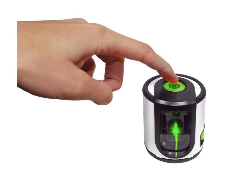 Laserliner Kreuzlinien-Laser EasyCross-Laser Green Set 15 m Kreuzlinienlaser mit 15 m Reichweite