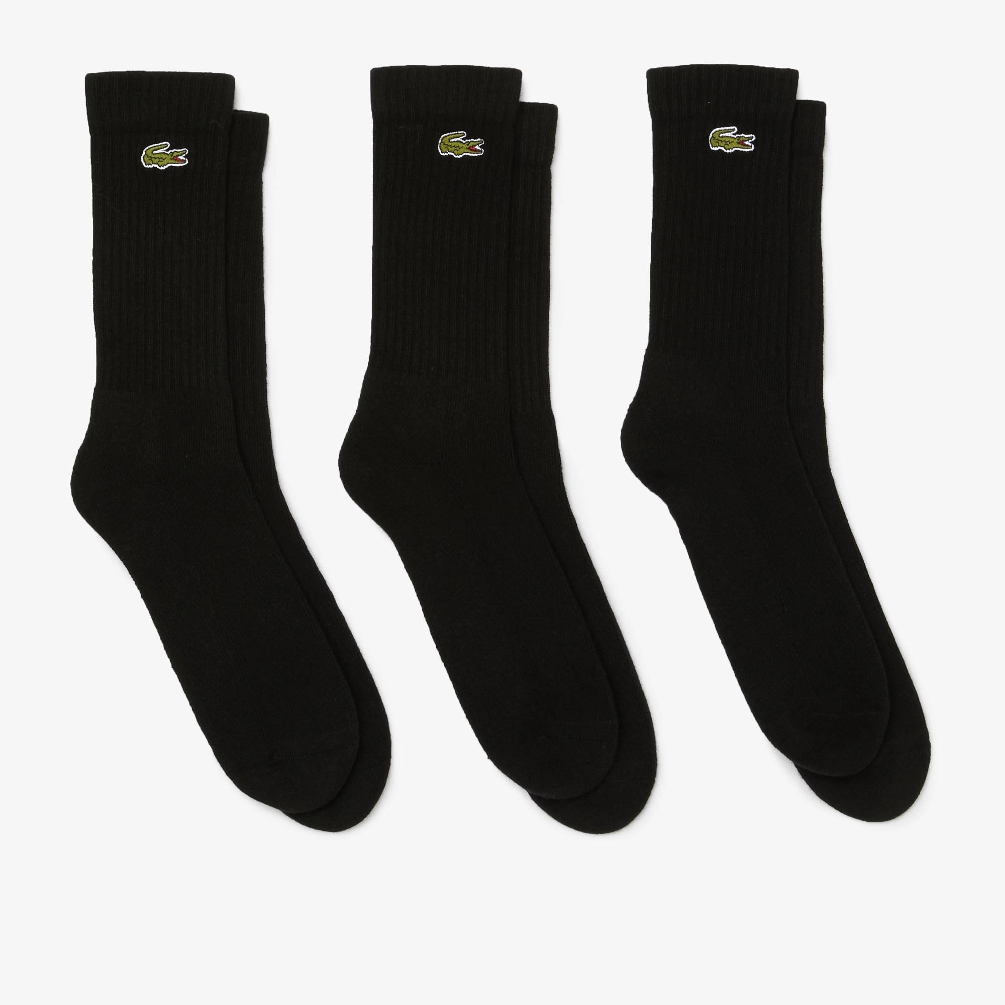 Lacoste 3 Pack Crew Socks