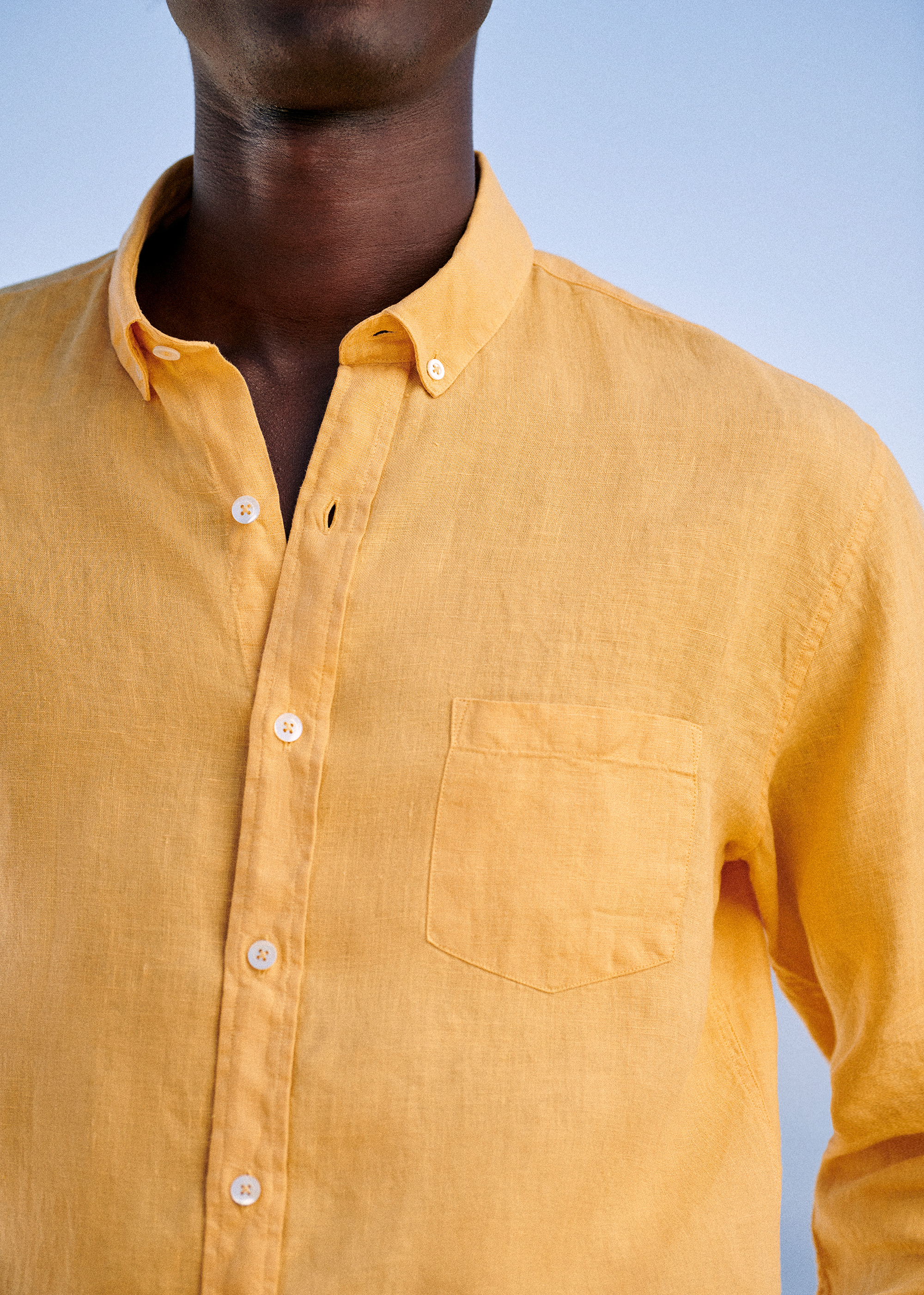 Chemise Charlie Lin - Jaune - LES COMPOSANTES/DÉCOUVRIR 5906660
