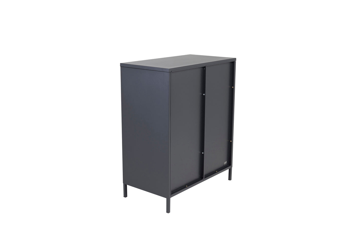FjÃ´rd - Vitrinekast Zwart - 97x80cm - Acero