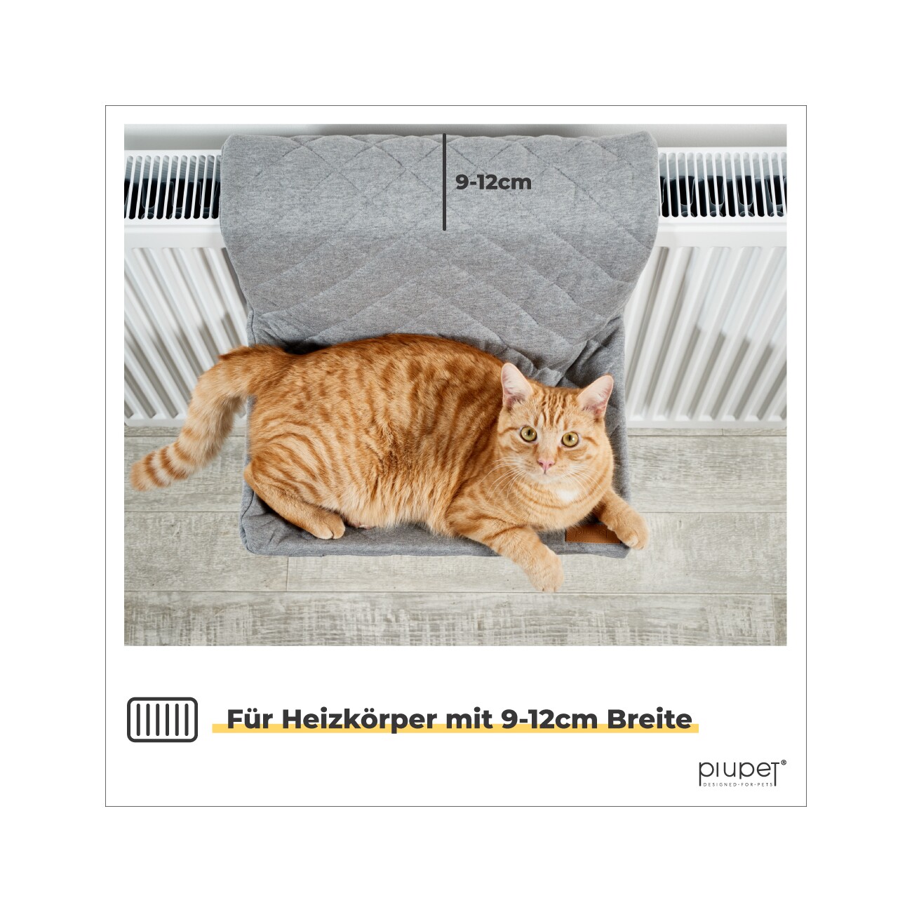 PIUPET Katzen-Heizungsliege