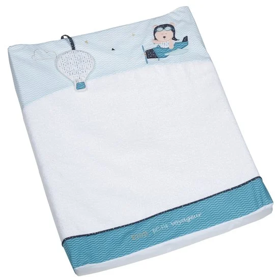 Lazare matelas à langer   Bleu/Gris        Petit modèle   de               Sauthon Baby's Sweet Home