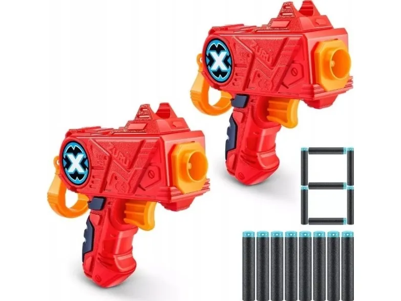 X-Shot Excel Double Micro Micro Foam Dart Blaster Combo Pack (8 pile 3 dåser)