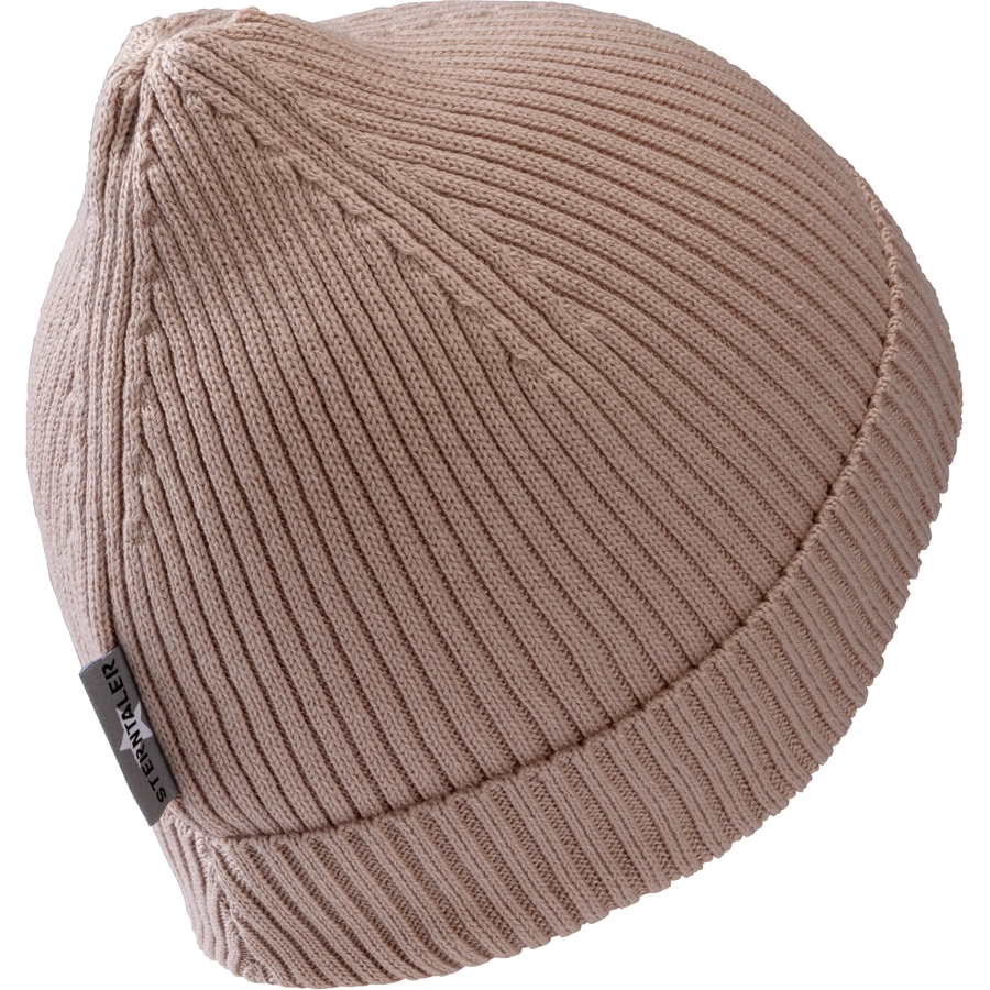 Sterntaler GOTS Strickmütze Rippe samtrosa