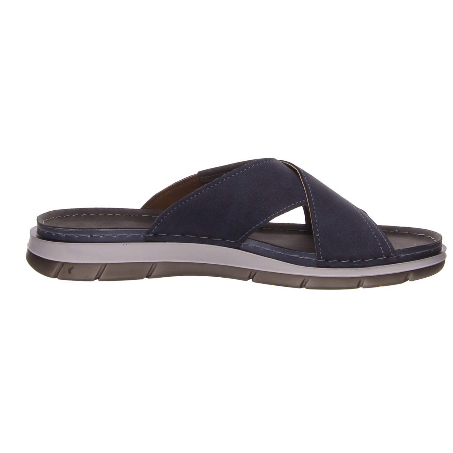 Fischer Pantolette blau blau