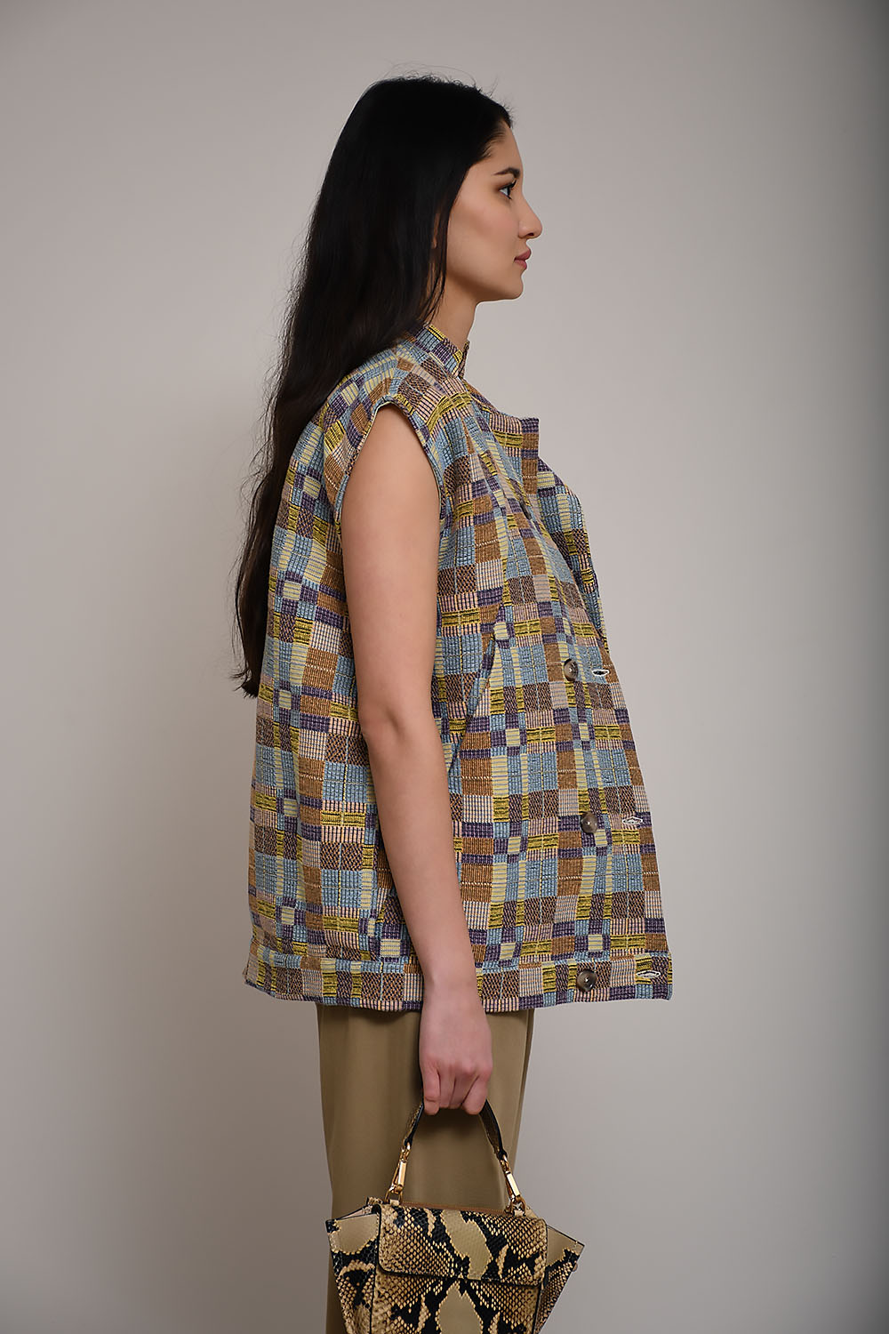 Dipple sleeveless jacket