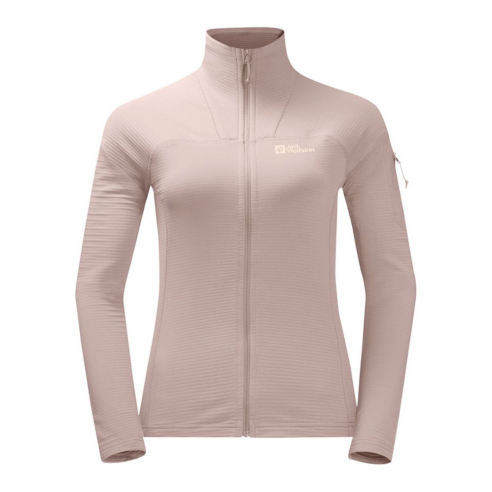 Jack Wolfskin PRELIGHT FZ - Polaire Femme rose smoke