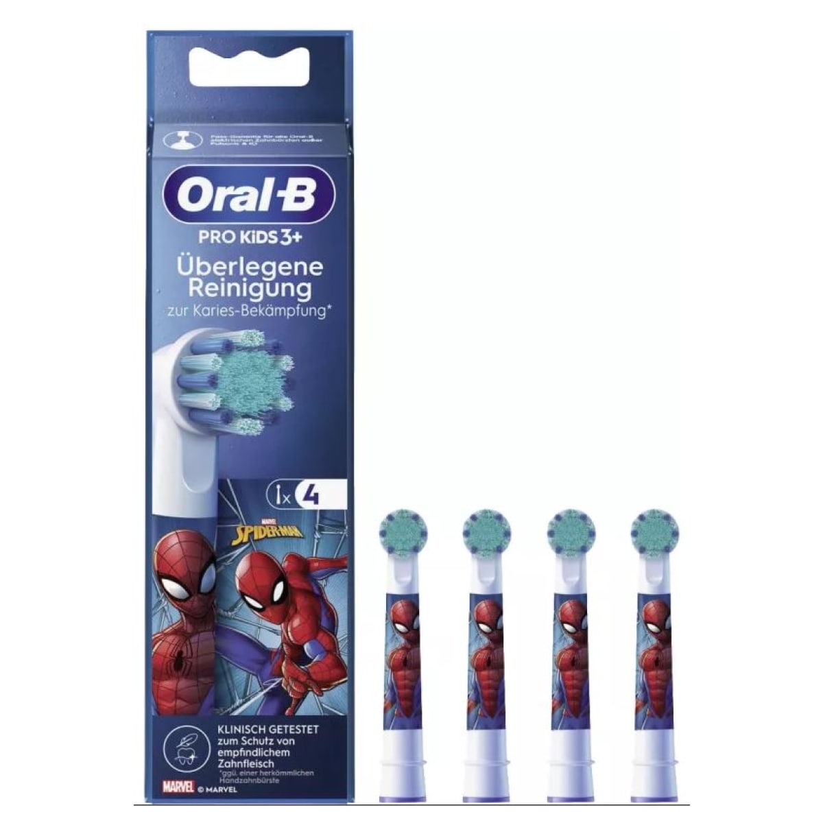 Oral-B EB10S-4 Spiderman Ersatzbürsten