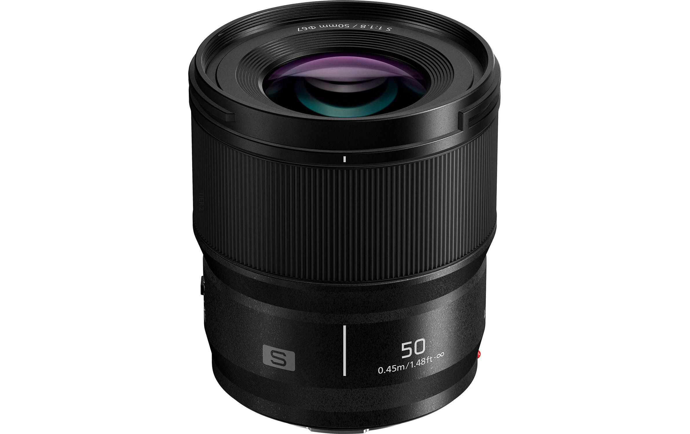 Festbrennweite LUMIX S 50mm F/1.8 – L-Mount<br>Lichtstarkes und wetterfestes Objektiv mit 50 mm Brennweite