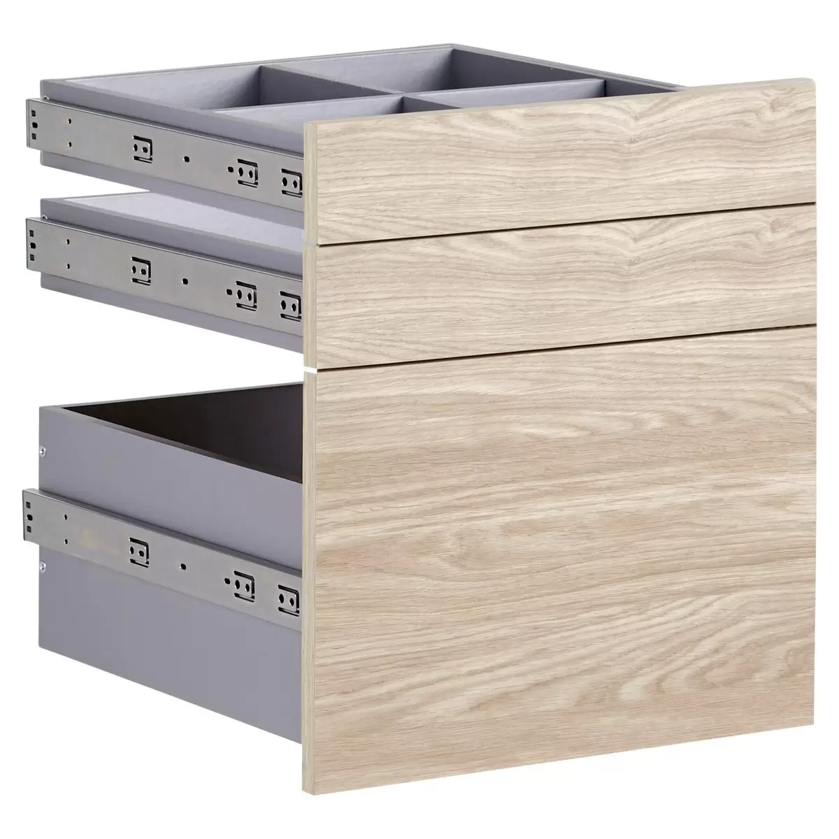 Schubladenset Unit Eiche