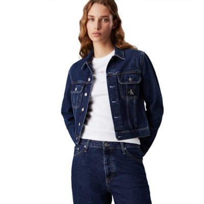 Veste en jean femme Cropped 90S Denim CALVIN KLEIN
