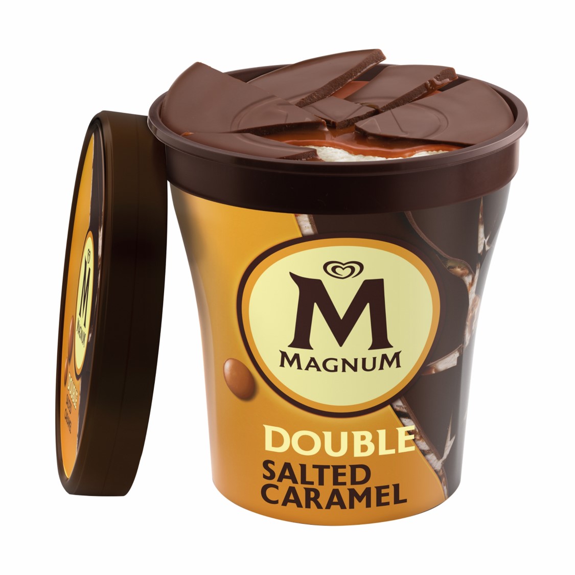 GELADOMAGNUM PINT DOUBLE SALTED CARAMEL 440ML