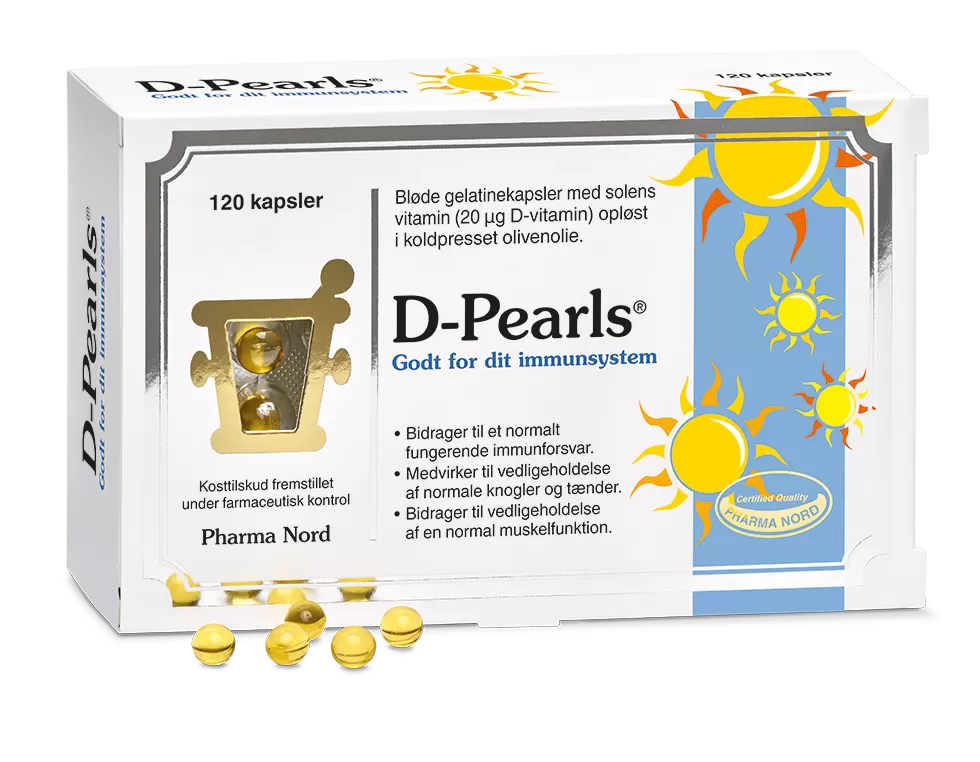 D-Pearls 20 µg - 120 kaps.
