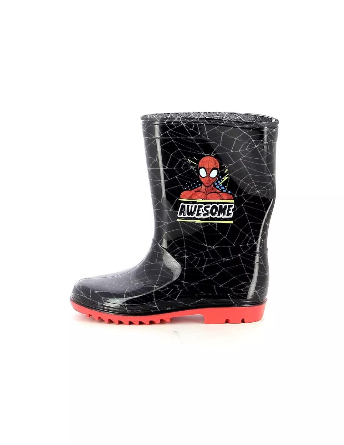 LEOMIL SP011230 - Spider-Man - Bottes de pluie Redblack