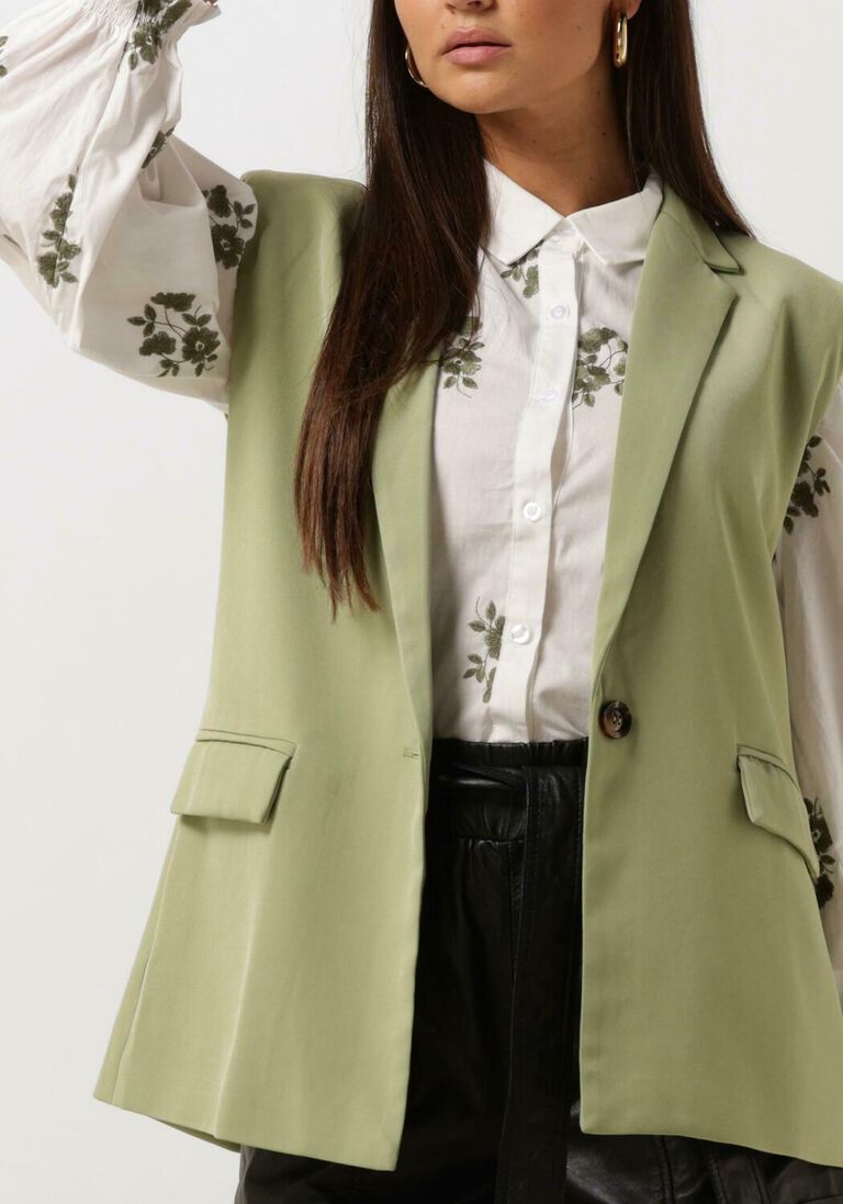 YDENCE groene ydence gilet pants lima