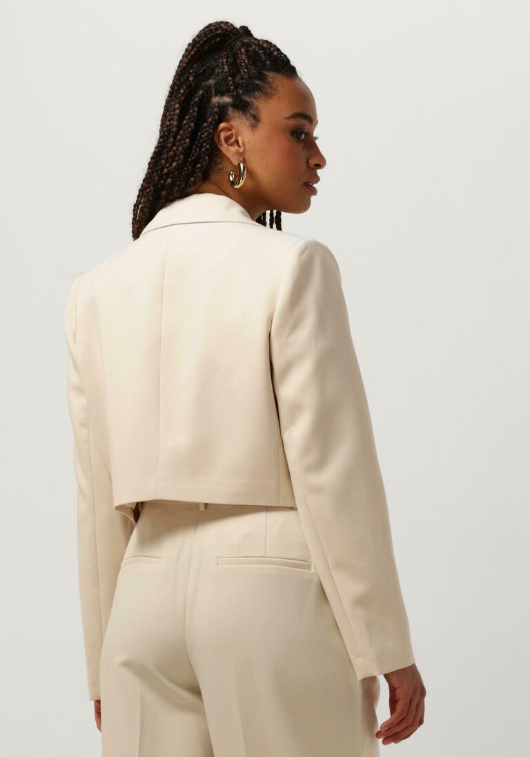 CO\\'COUTURE beige co'couture blazer vola crop blazer